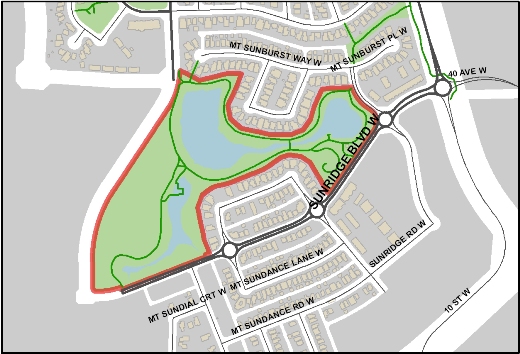 Sunridge Park Map