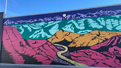 Backyard Leisure art piece