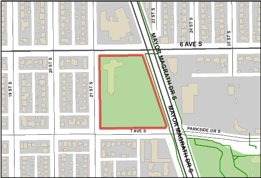 Ecole La Verendrye Map