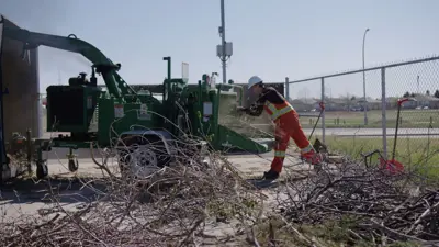 Yard Waste Equipment Crew