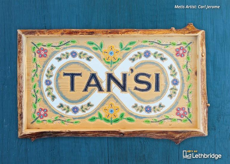 Image of City of Lethbridge says Tan’si to Métis week