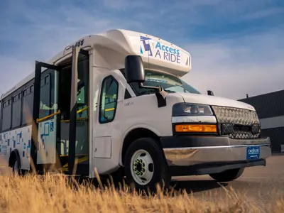 Lethbridge Transit LT Access a Ride Bus