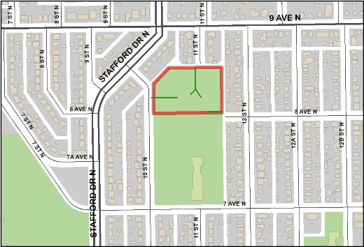 Staffordville Playground Map