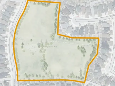 Heritage Road Park Map Outline