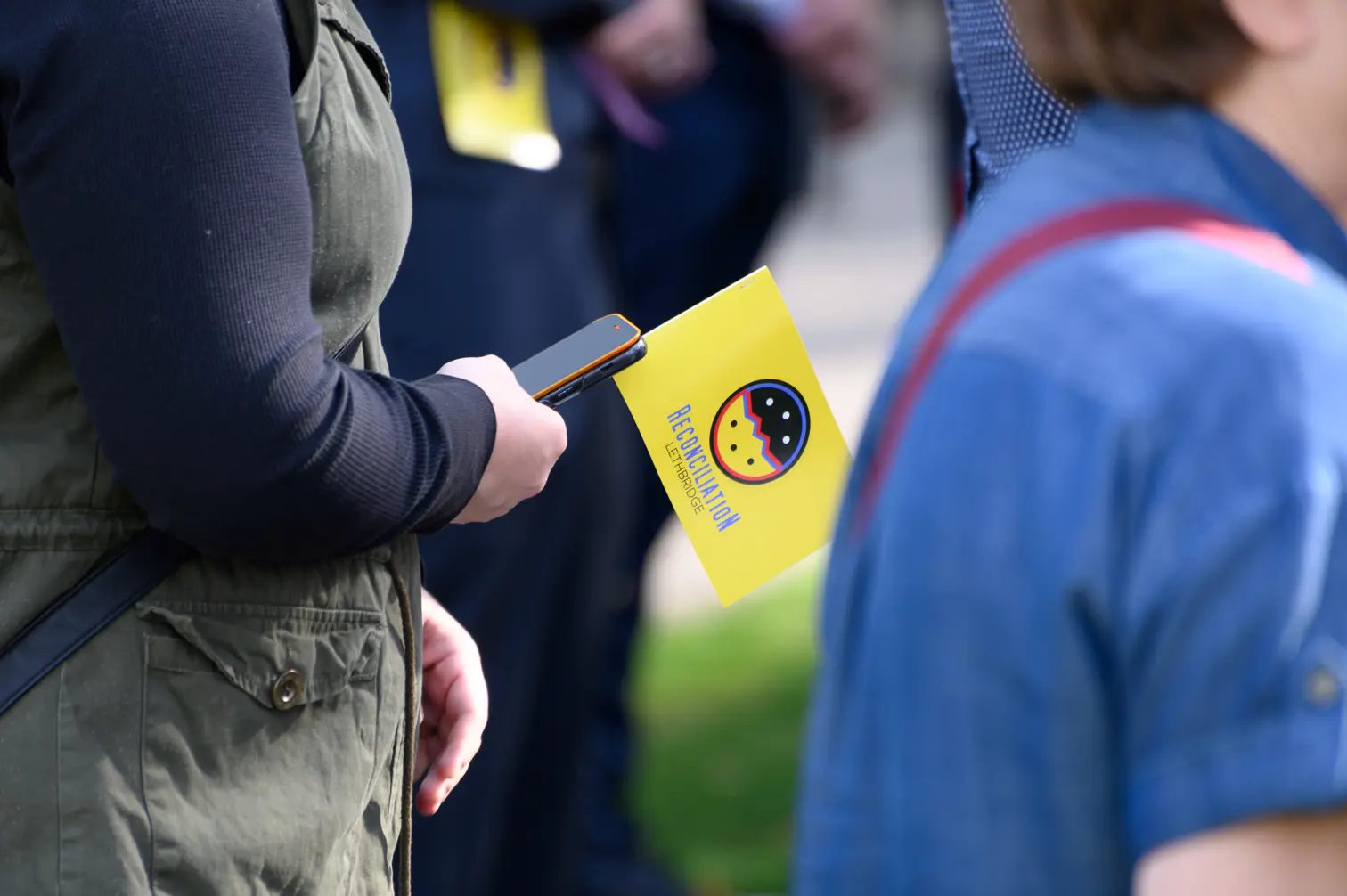 TR Flag Yellow Flag Truth and Reconciliation Flag
