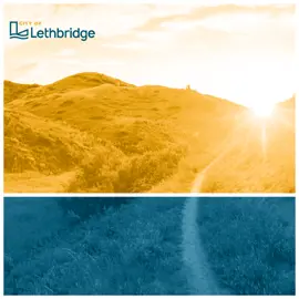 blue yellow sunshine City of Lethbridge image 1080x1080