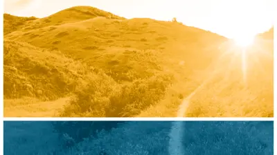 blue yellow sunshine City of Lethbridge image 1080x1080