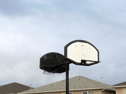 Lethbridge Christian School Park Basketball Court
