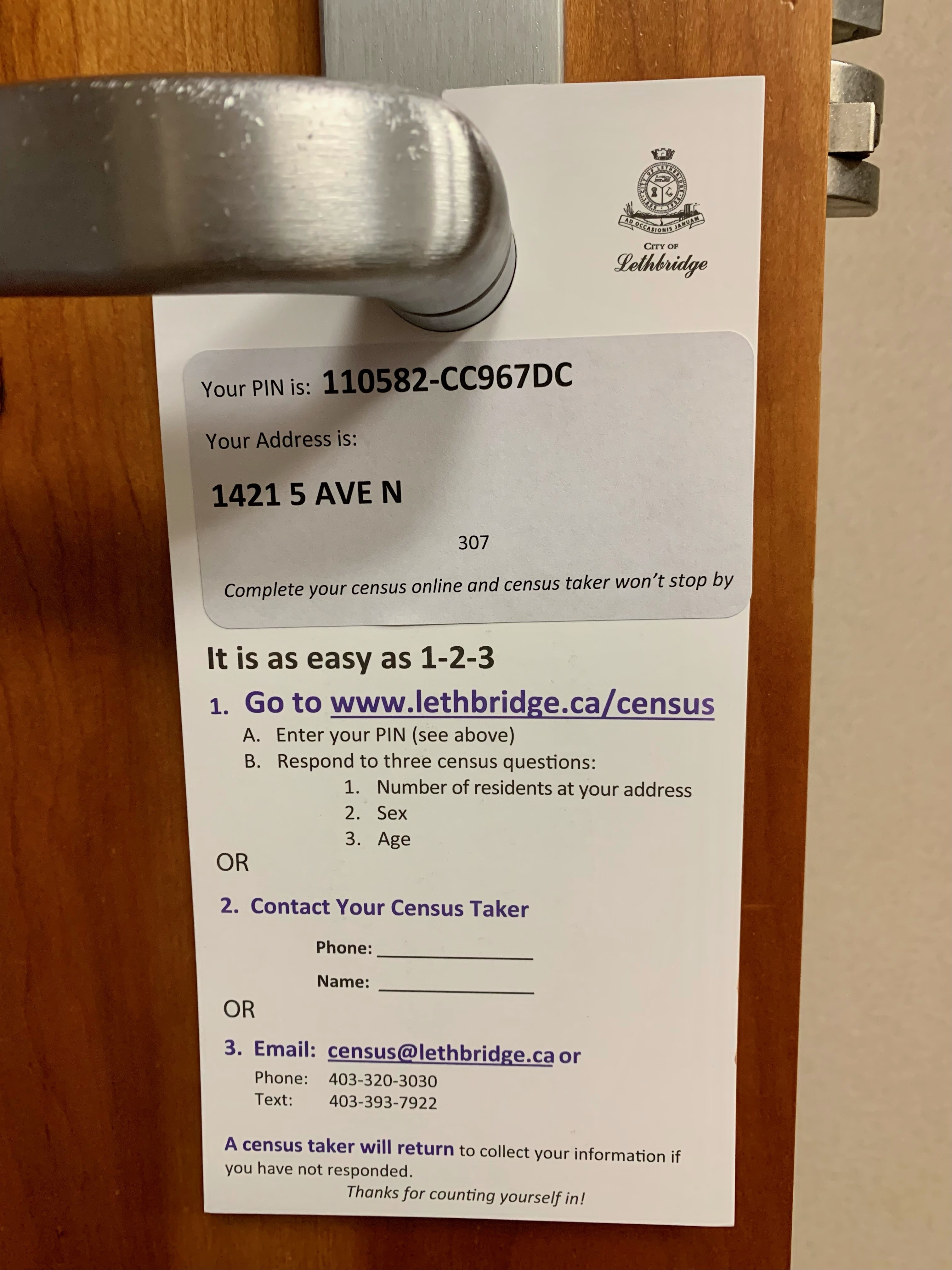 Image of Municipal Census begins this weekend